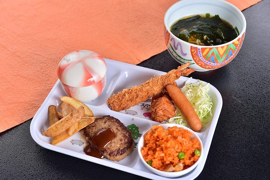 幼児の夕食一例