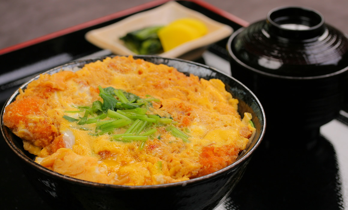 くりん豚の煮カツ丼